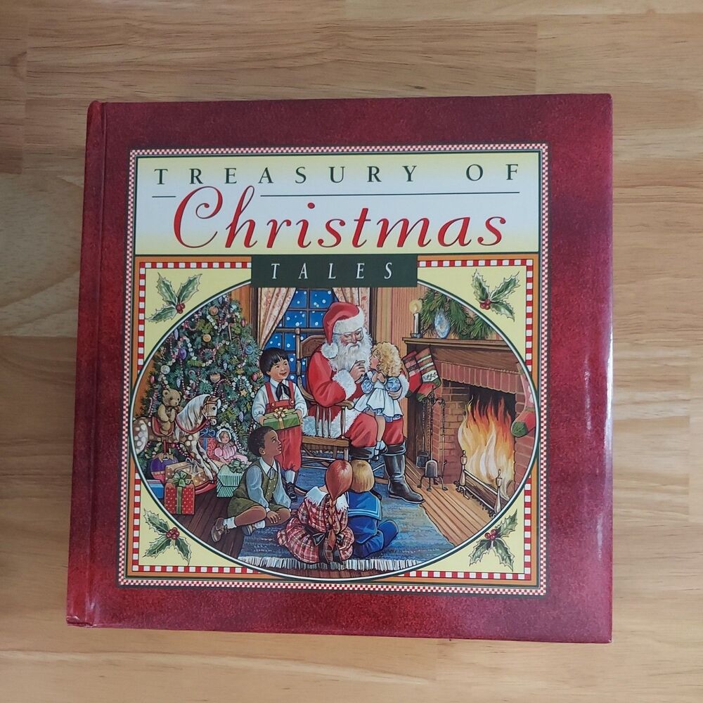 Treasury of Christmas Tales Children's Vintage 1994 Hardcover Book
